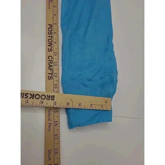 J. Jill Love Linen Button Up Women's Size Small Blue 100% Linen - Picture 5 of 10